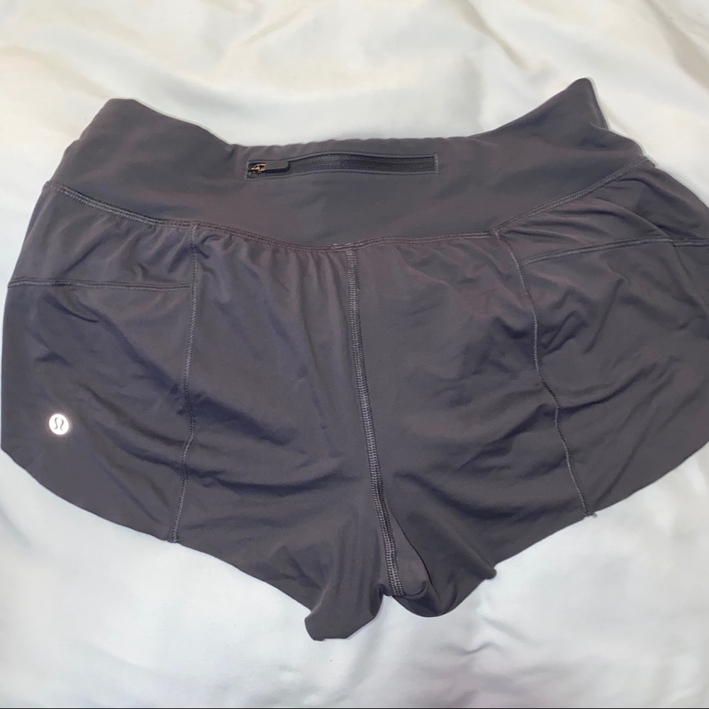 Gray Lululemon Shorts